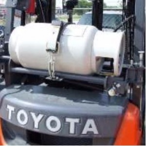 thumbnail image 2 of TB-2 Propane Tank Bracket For Forklift – Fits 33.5lb & 43.5lb LP Cylinders, Heavy-Duty Steel 2 of 2